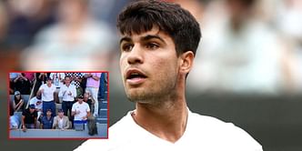 "They tell me they suffer more than me" - Carlos Alcaraz jokes about putting his team through 'a lot of tension' after close-fought Wimbledon 3R win
