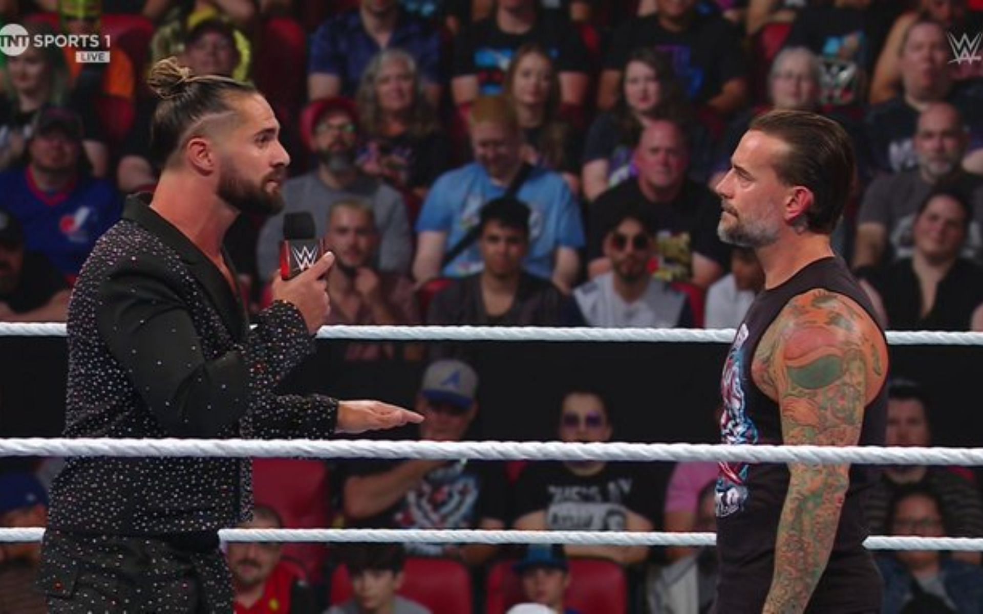 CM Punk gets verbally destroyed by Seth Rollins; Punk pays a subtle tribute to his greatest rival