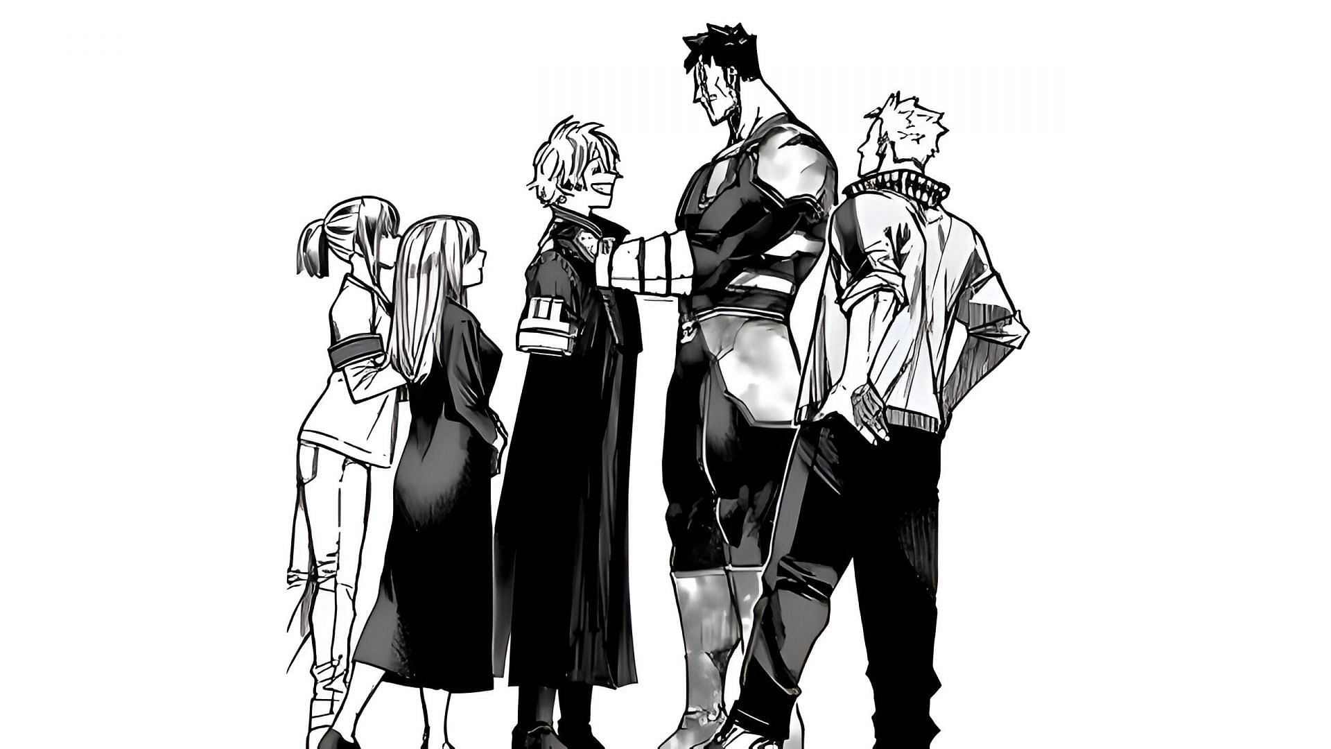 The Todoroki family (Image via Shueisha)