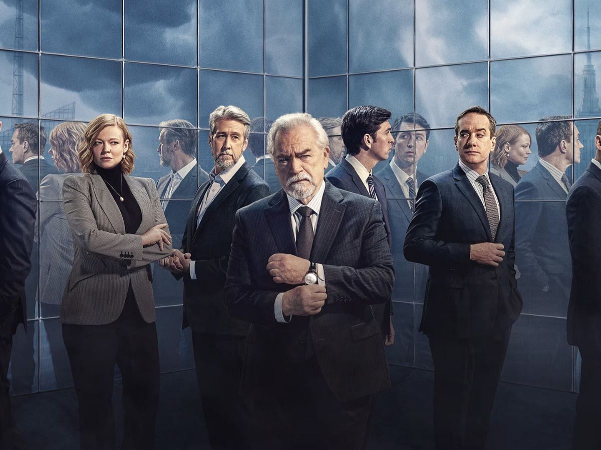 Official poster for Succession (Image via HBO)