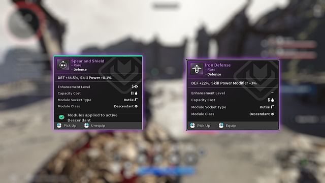 The First Descendant Skill Power vs Skill Power Modifier stat 