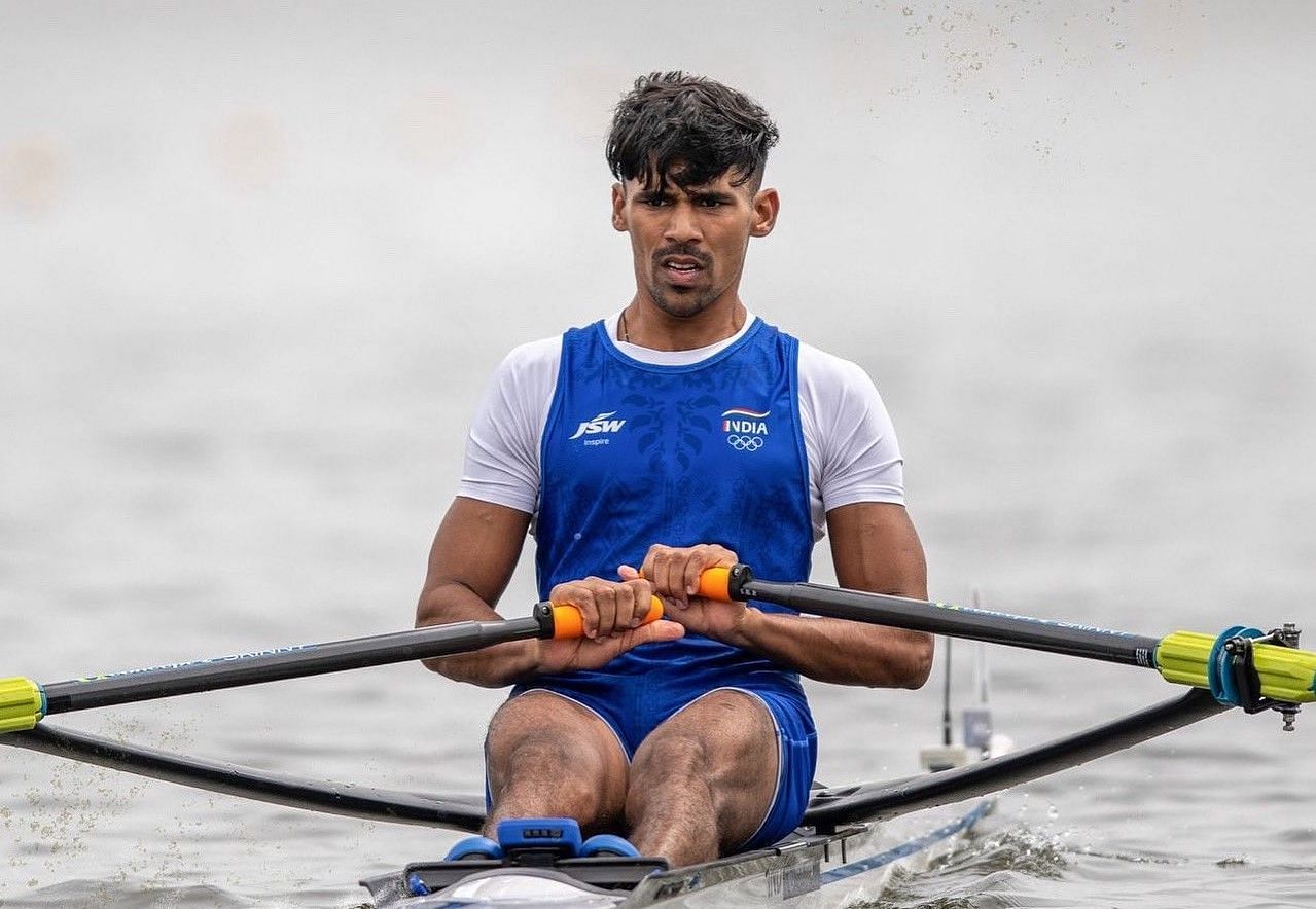 बलराज पंवार इतिहास रचने के करीब (Photo Credit - @balraj_rowing)