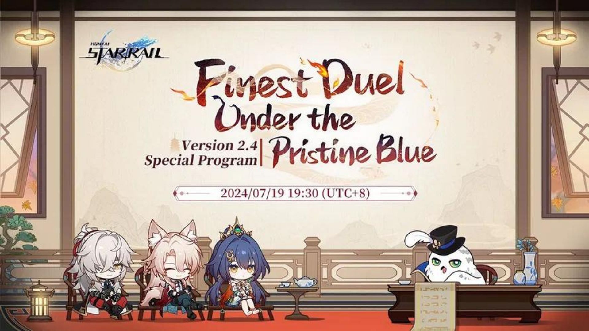 Honkai Star Rail 2.4 livestream countdown (Image via HoYoverse)