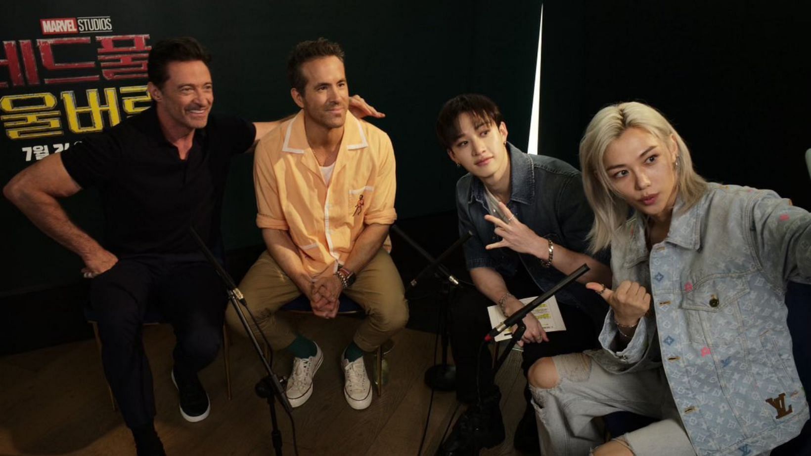 This is how the MEGAVERSE looks like”—Fans frenzied as Ryan Reynolds & Hugh  Jackman teases an exciting release with Stray Kids Bang Chan and Felix