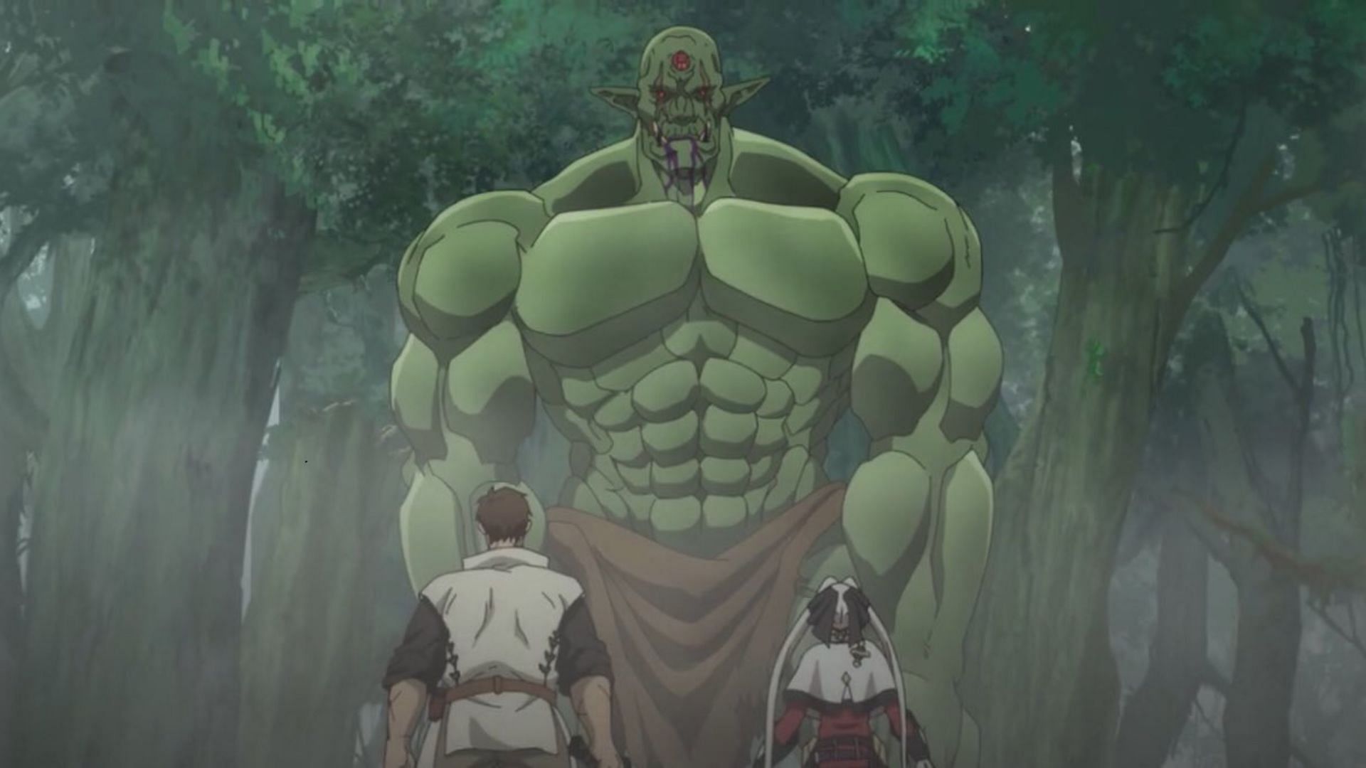 The Goblin Emperor as shown in the anime (Image via Studio OLM)