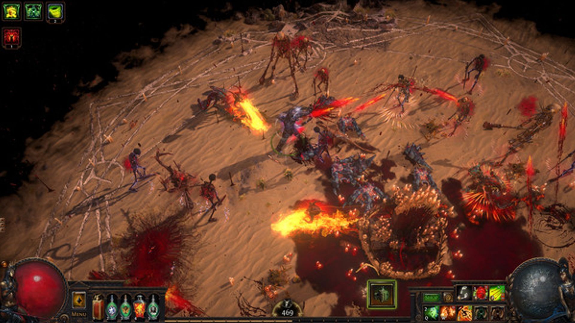 Path of Exile is getting a sequel, to the delight of fans across the globe (Image via Grinding Gear Games)