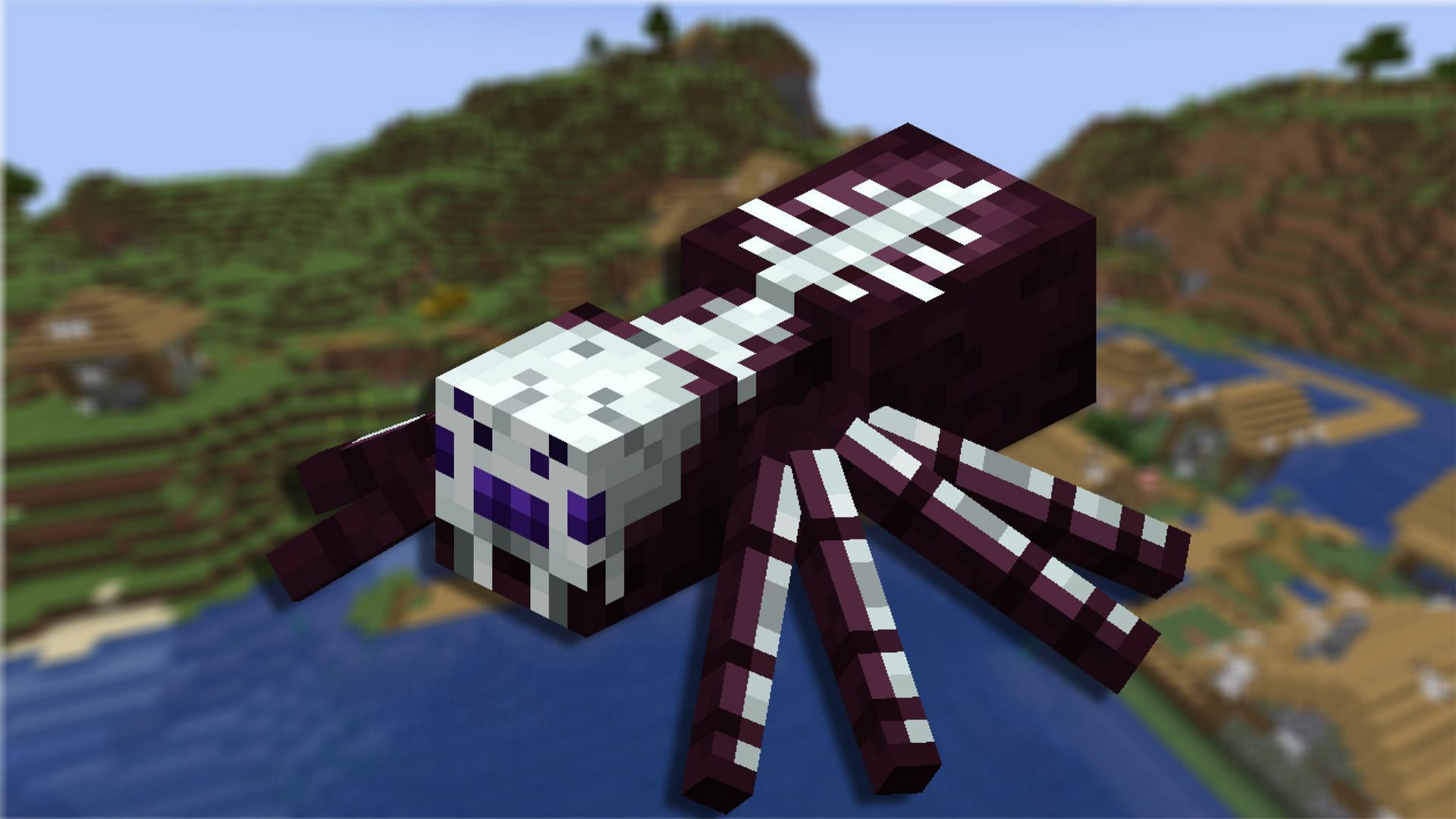 The bone spider from the Earth spinoff (Image via Mojang)