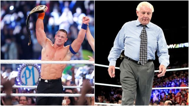 WWE veteran highlights distinction between John Cena and Ric Flair's World  Title reigns