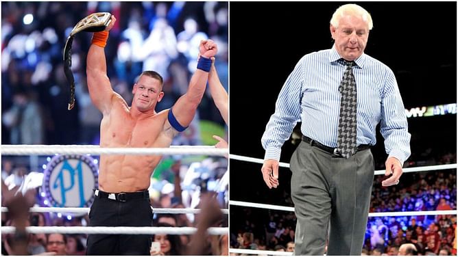 WWE veteran highlights distinction between John Cena and Ric Flair's World Title reigns