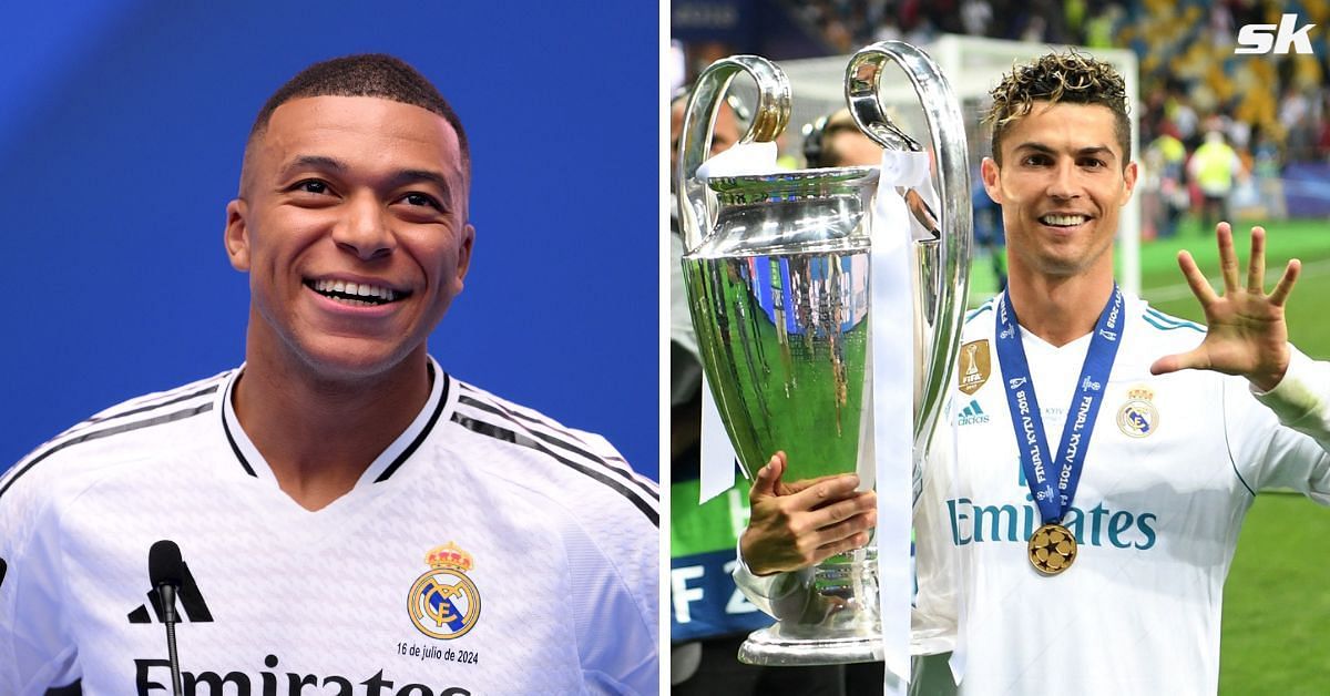 Kylian Mbappe is said to consider Real Madrid legend Cristiano Ronaldo as his idol.