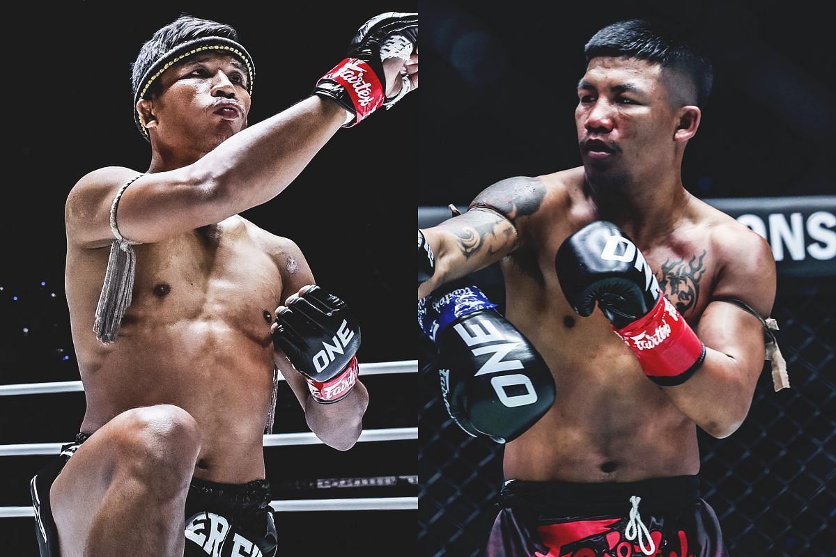 Superlek Kiatmoo9 (left) and Rodtang Jitmuangnon (right) | Image credit: ONE Championship