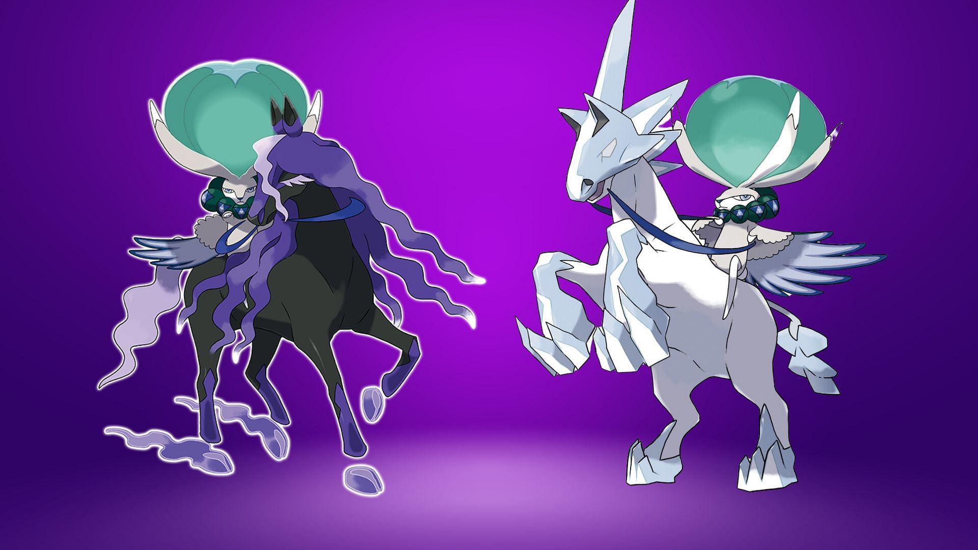 Shadow Rider Calyrex and Ice Rider Calyrex (Image via TPC)