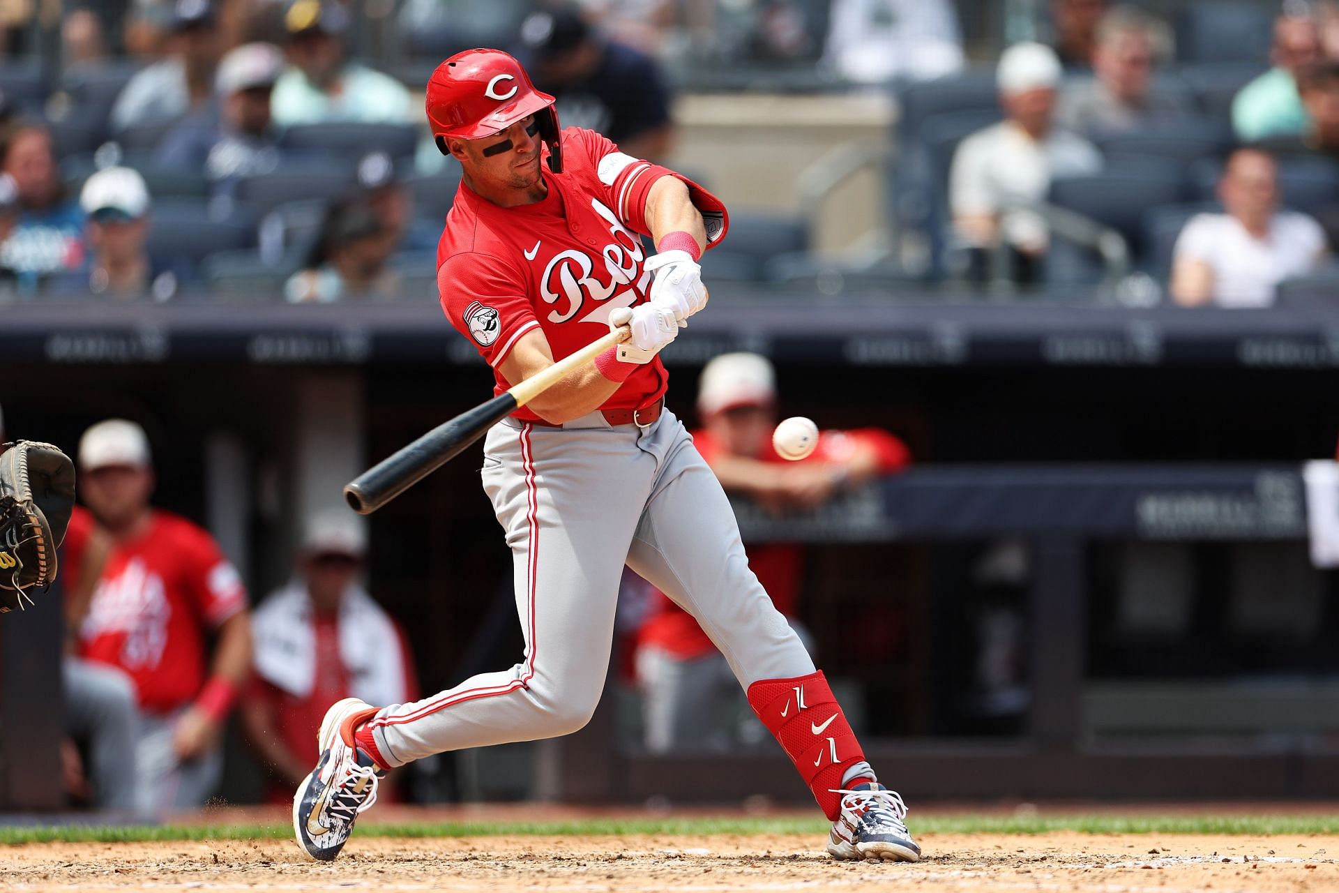 Spencer Steer has 13 home runs (Image credit: Getty)