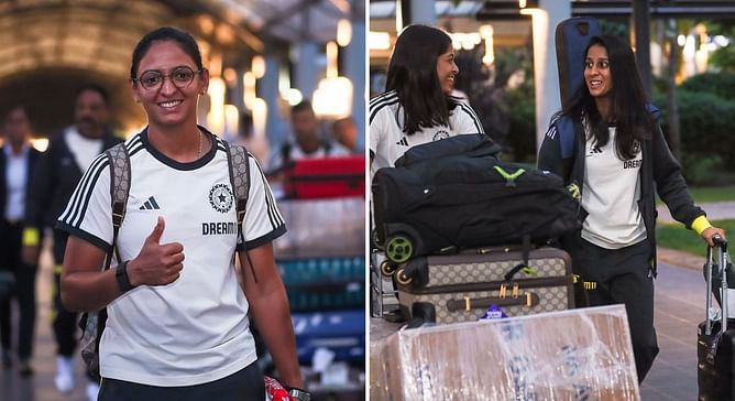 [In Pictures] Harmanpreet Kaur and Co. arrive in Sri Lanka for 2024 Women’s Asia Cup
