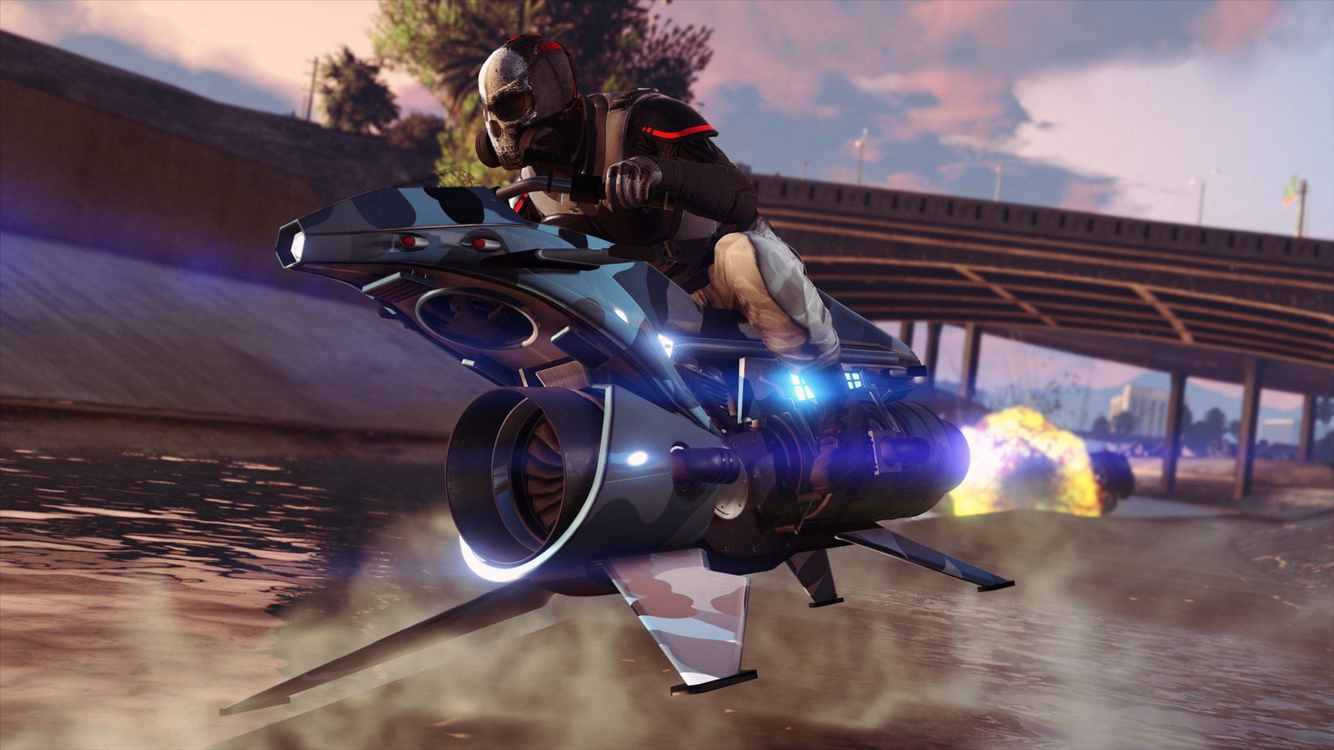 The Oppressor MK II in action (Image via Rockstar Games)