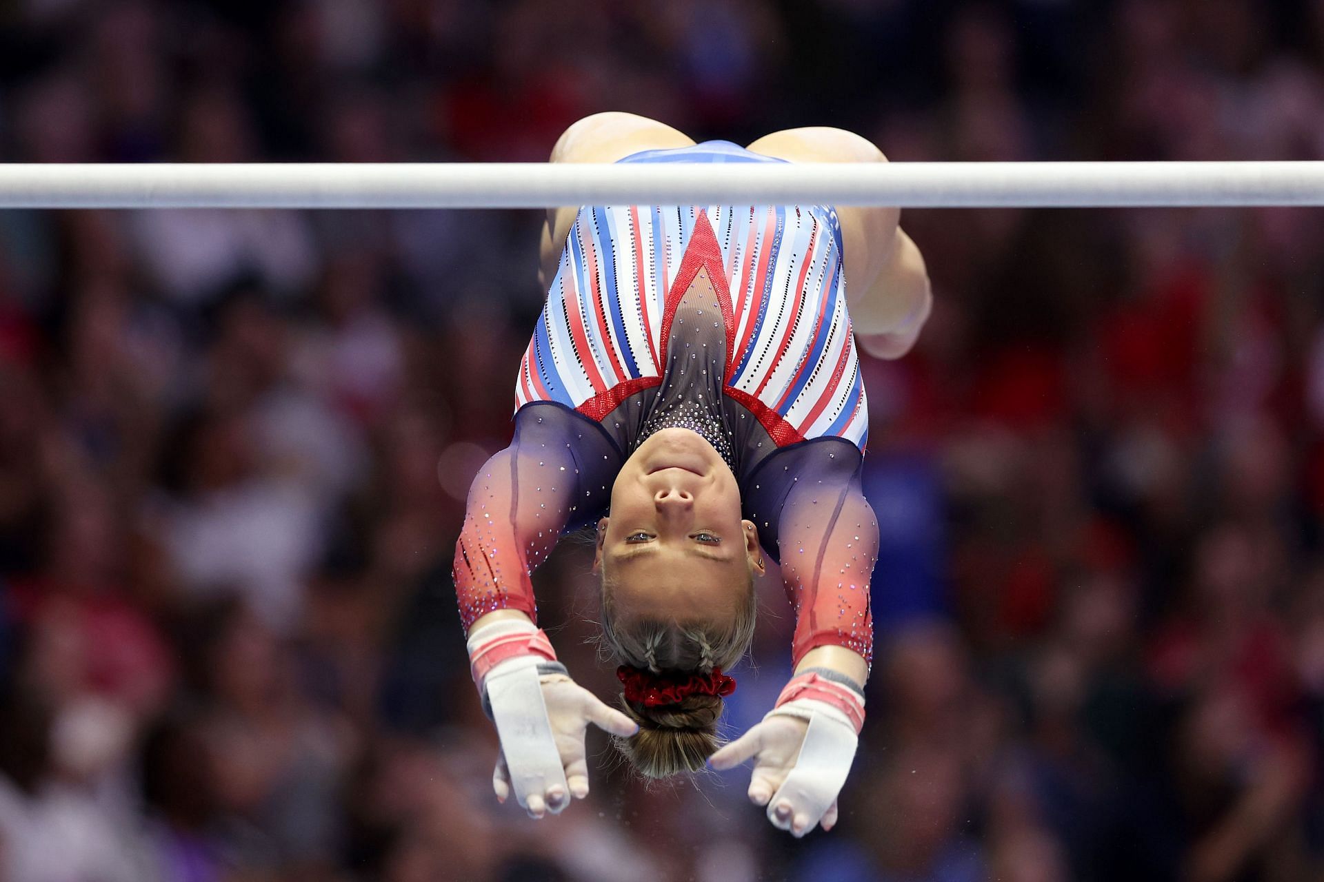 Joscelyn Roberson in action at the 2024 U.S. Olympic Team Trials [Image Source: Getty]