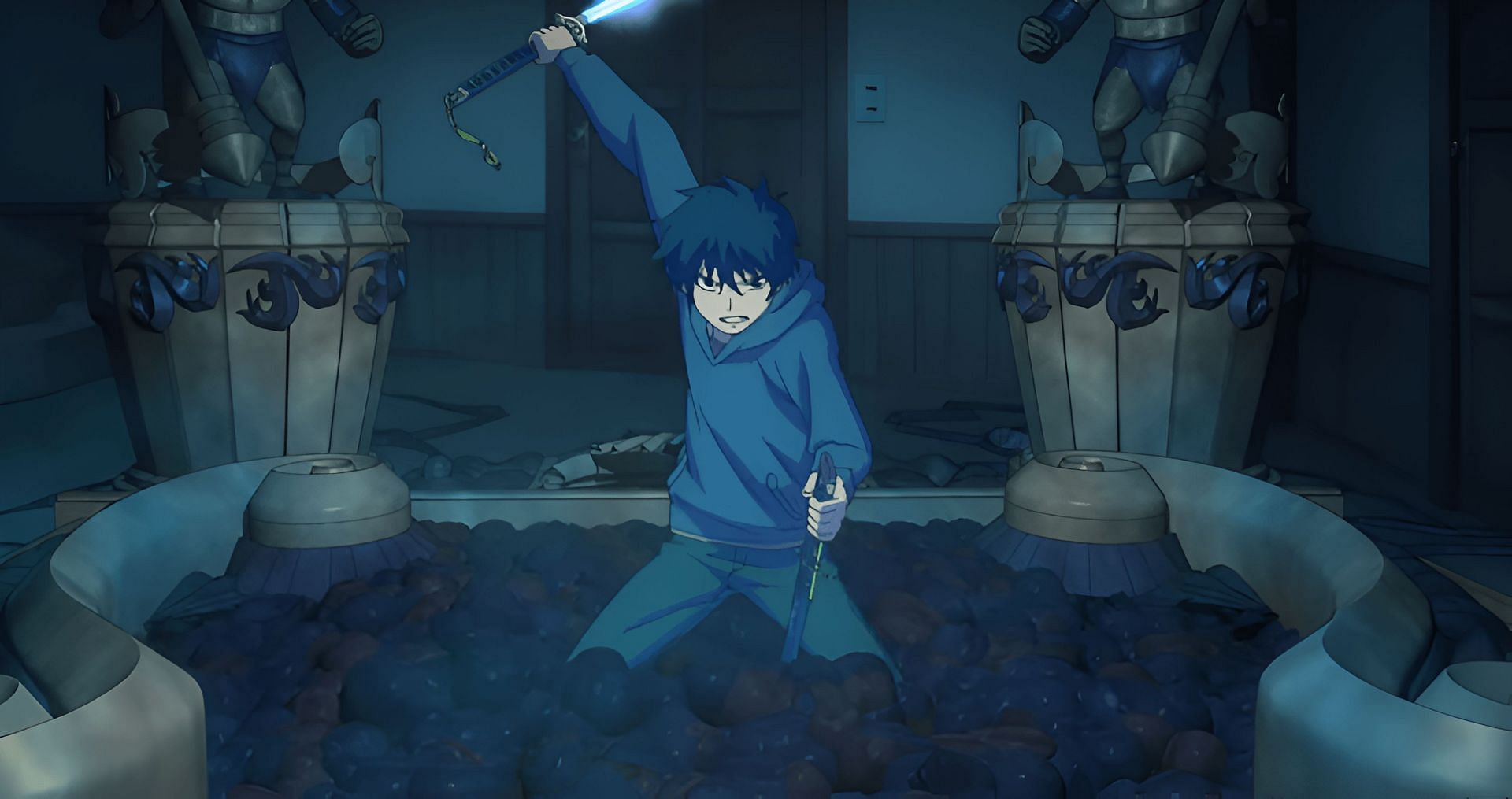 Blue Exorcist season 4 releases new Rin Okumura character trailer (Image via Studio VOLN)