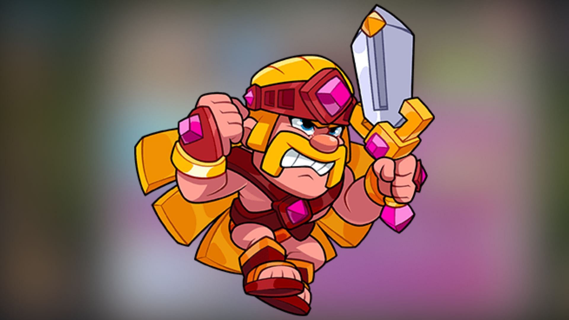 Barbarian is a common all-rounder character that can be found in Green World (Image via SuperCell)