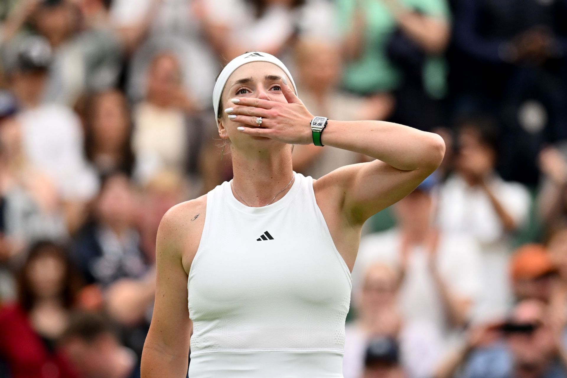 Elina Svitolina will look to make her second straight semifinal at Wimbledon (IMAGE: GETTY)