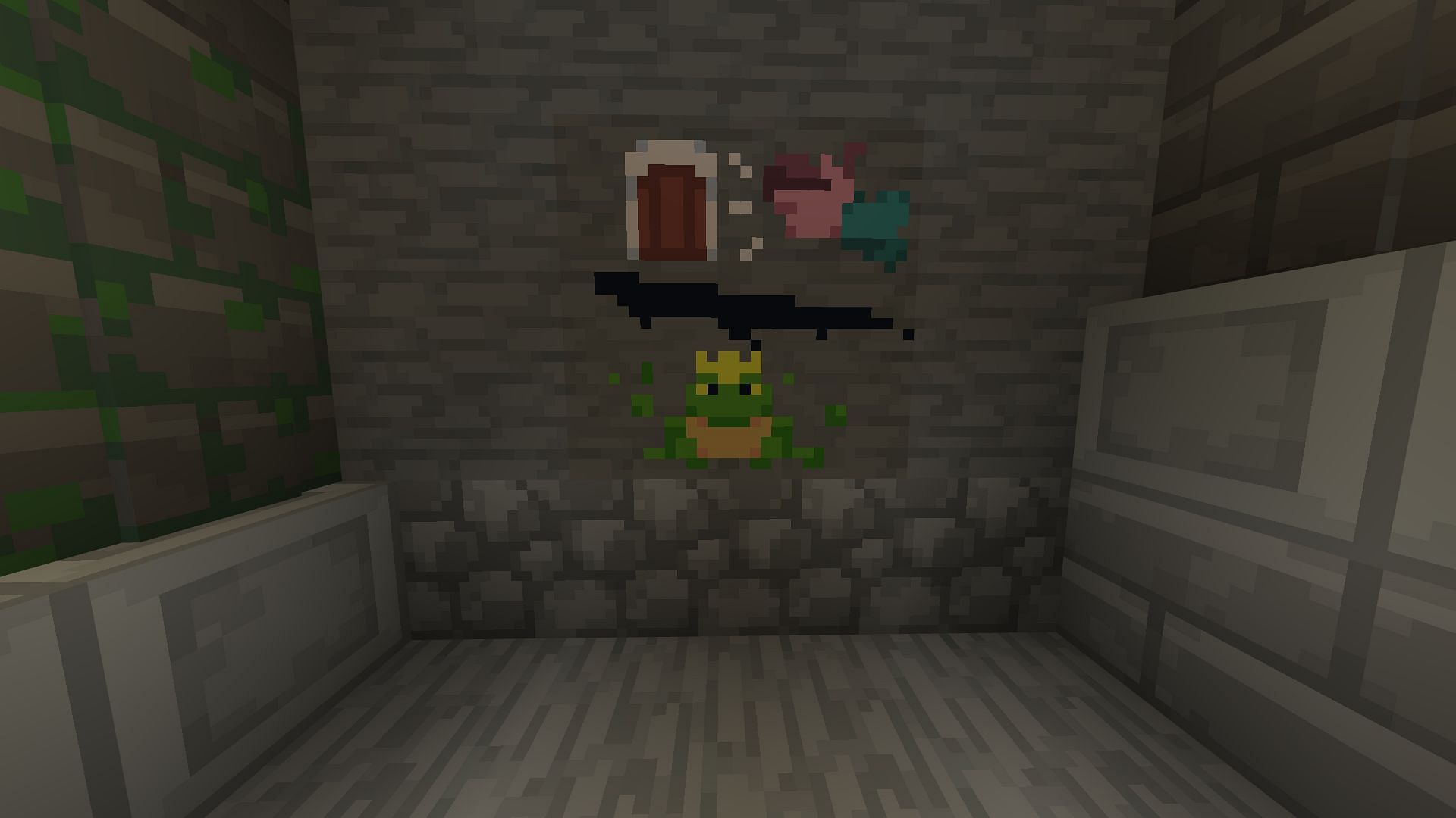 Minecraft x MCC Party&#039;s final Mystery Cave clue involves... Kissing a frog? (Image via Mojang)