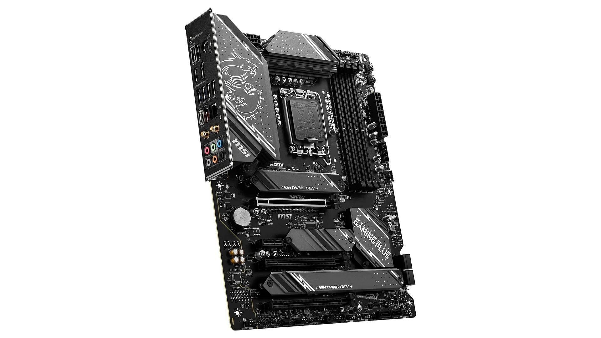 The MSI Z790 Gaming Plus is a high-end motherboard for the 14400 (Image via Amazon)