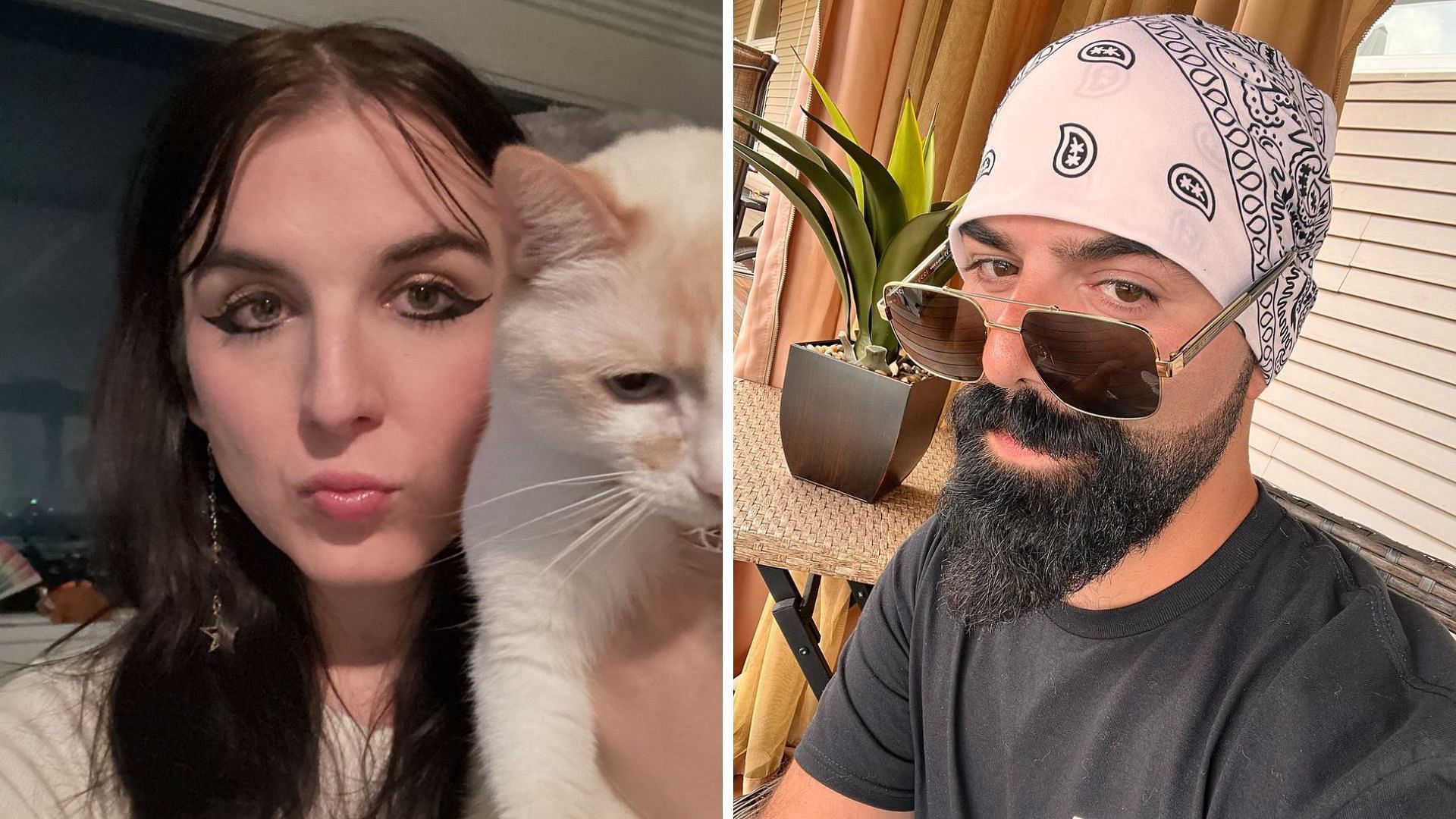 Keemstar calls out Ava Kris Tyson (Image via Ava Kris Tyson, Daniel Keem/Instagram)