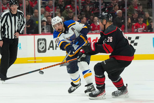 NHL: St. Louis Blues at Carolina Hurricanes - Source: Imagn