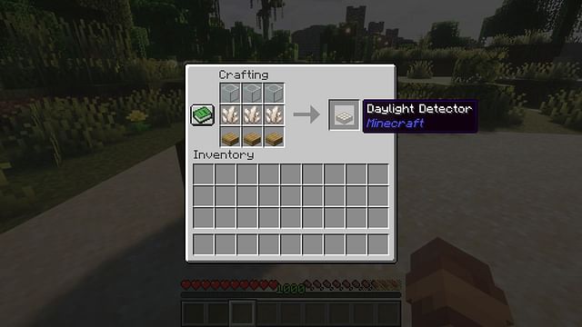 Minecraft daylight sensor guide: Recipe, uses, and more