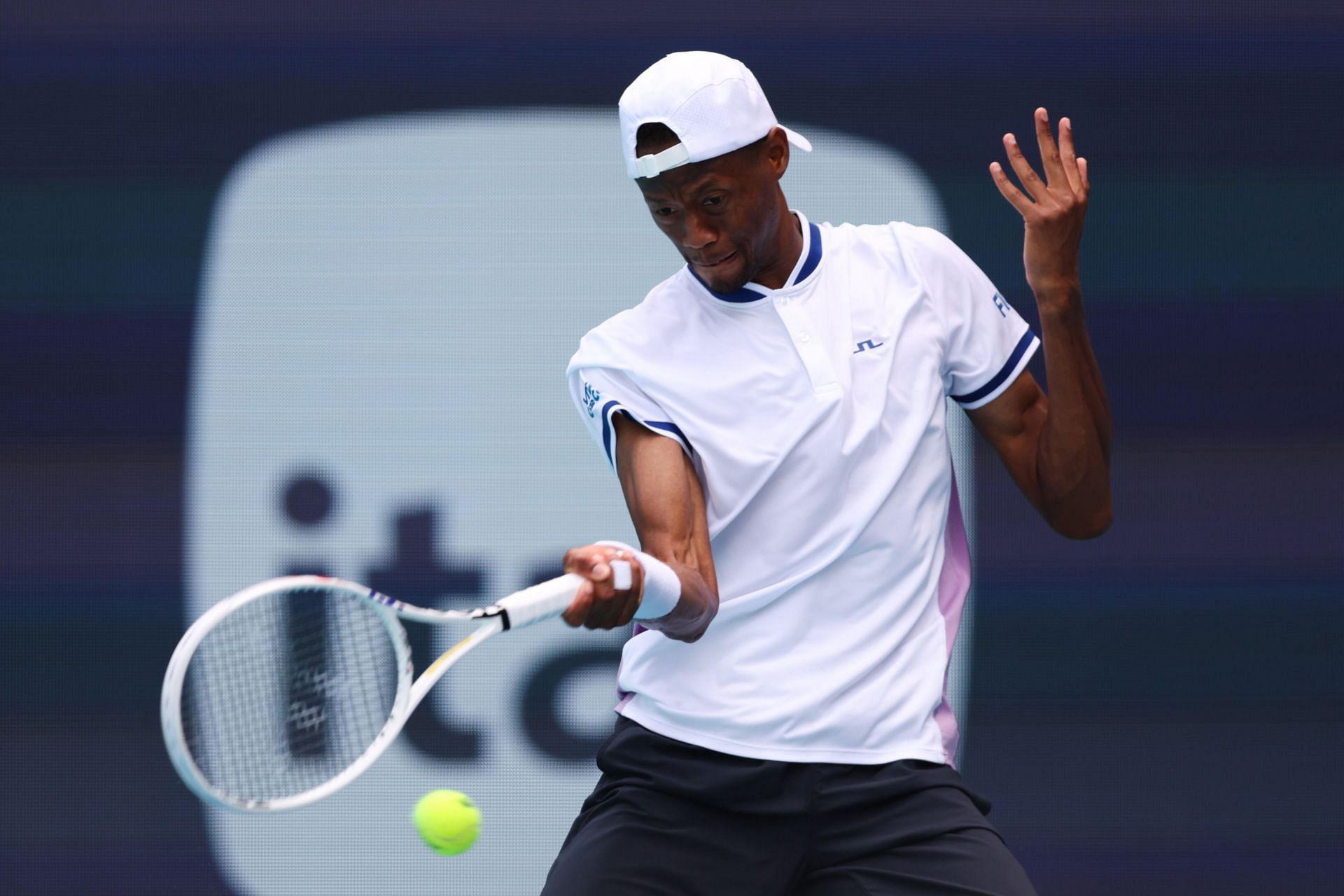 Christopher Eubanks at the 2024 Miami Open. (Photo: Getty)