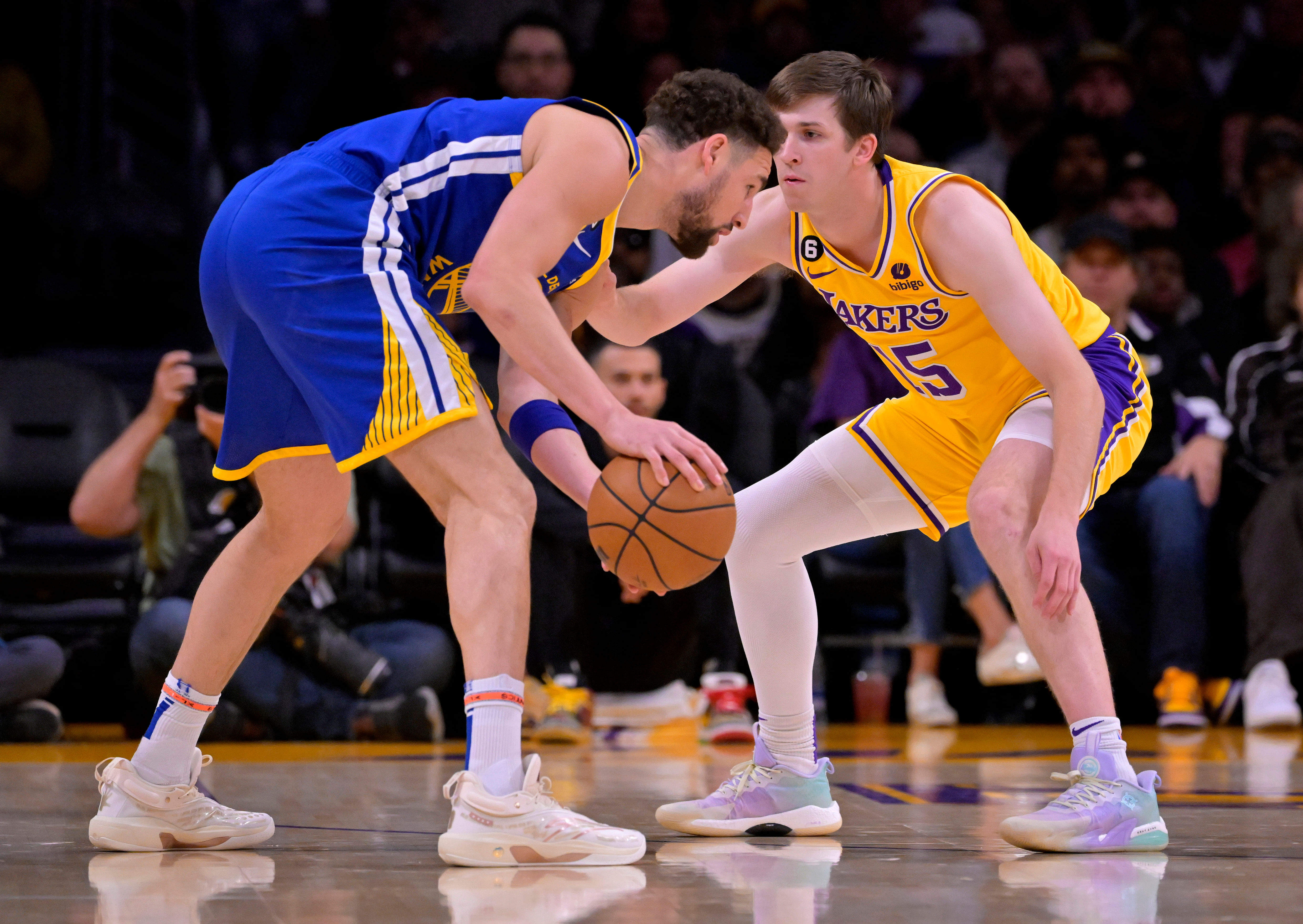 NBA: Playoffs-Golden State Warriors at Los Angeles Lakers