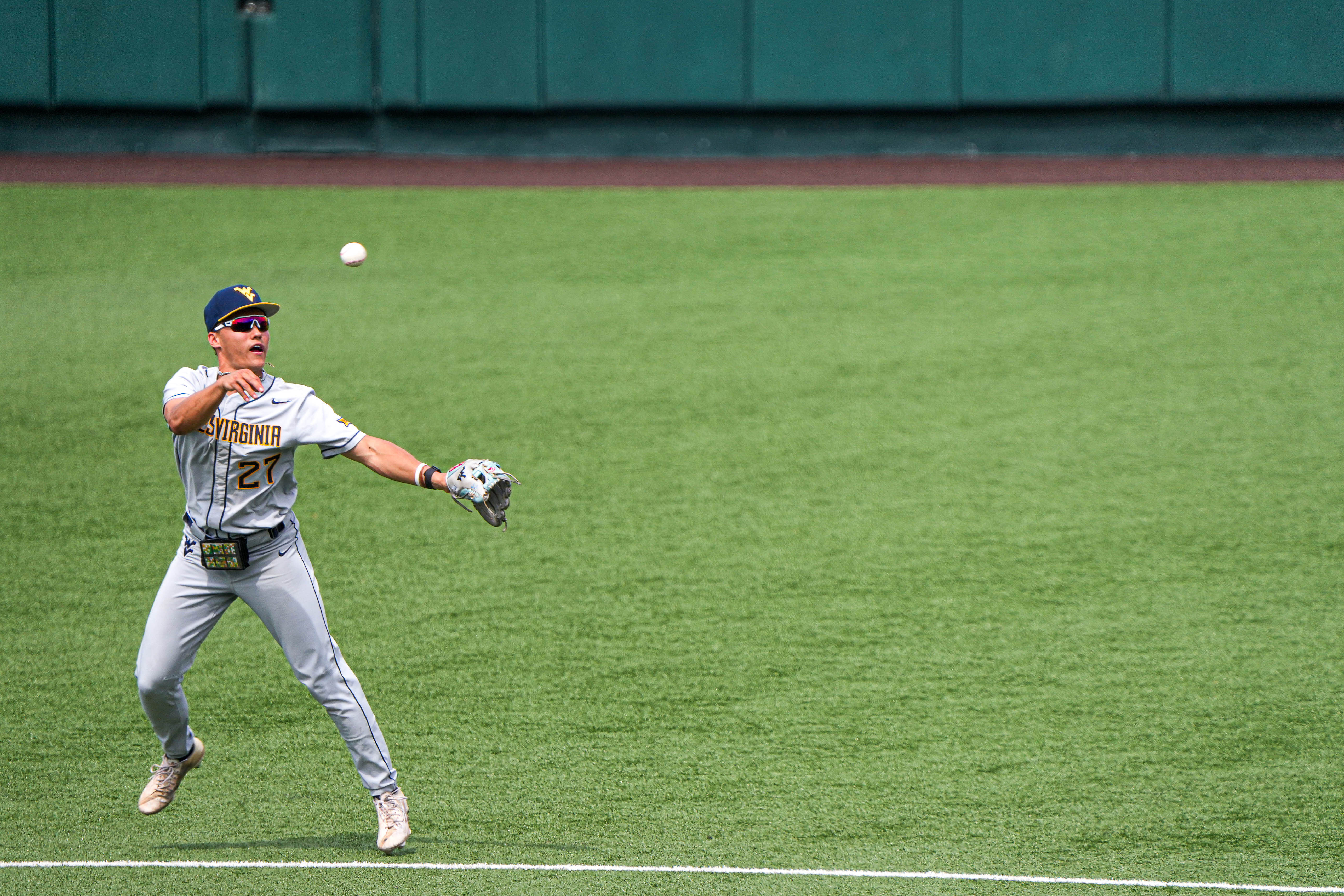 JJ Wetherholt has been phenomenal for the West Virginia Mountaineers in NCAA Baseball. (Image credit: Imagn)