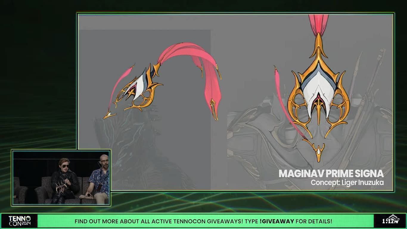 Sevagoth Prime Access with coming with a cool new Signa as well (Image via Digital Extremes)