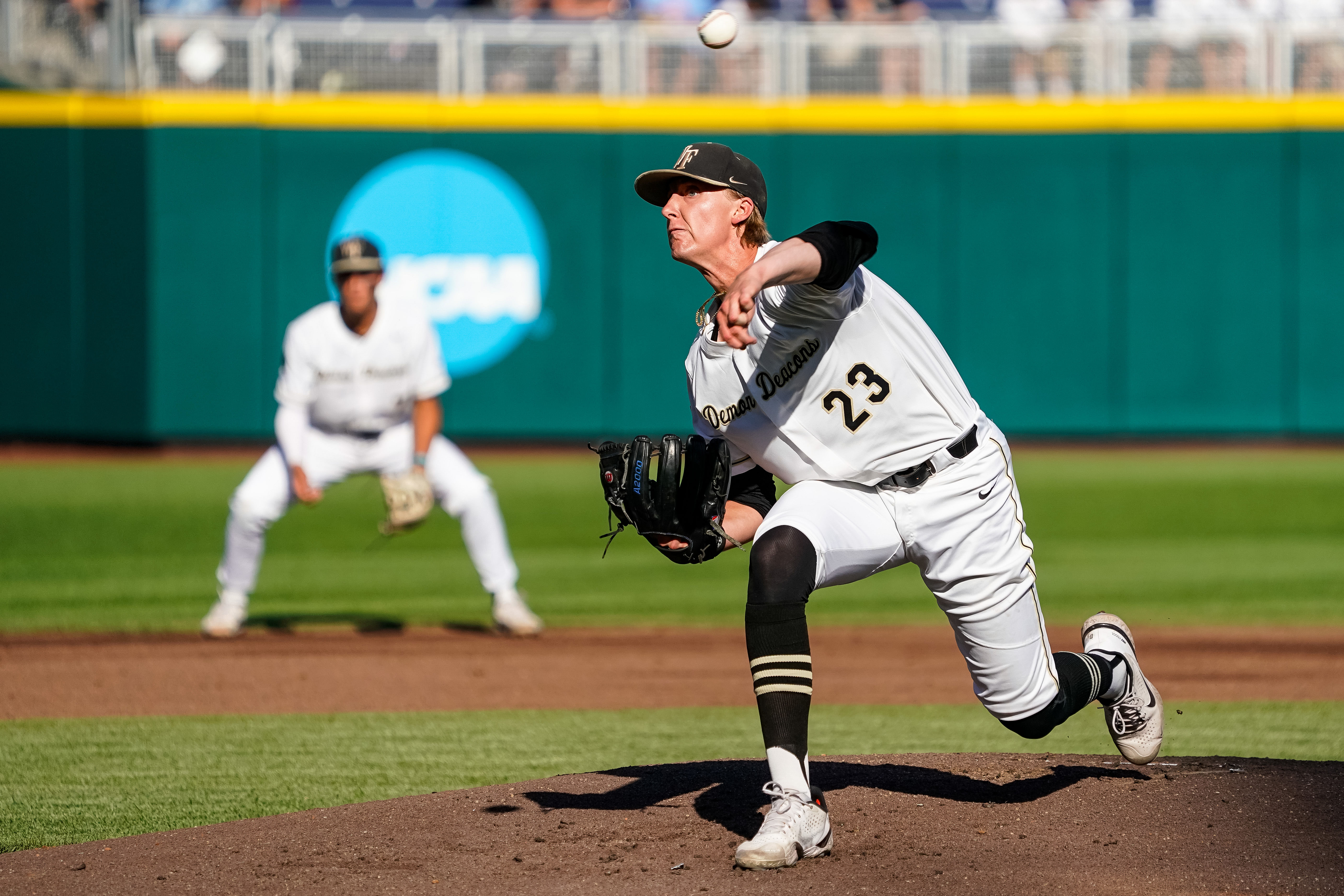 Josh Hartle went 24-11 in three seasons with Wake Forest, including an 11-2 record in his sophomore season. (Image Source: IMAGN)