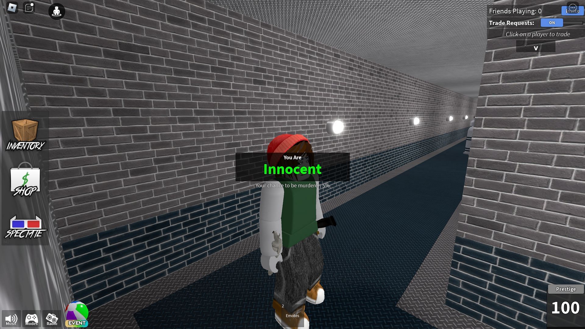 Starting a match (Image via Roblox)