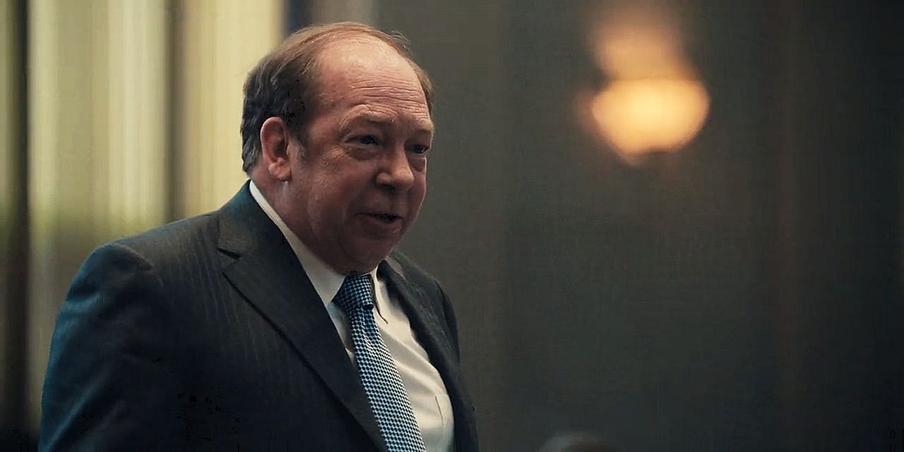 Bill Camp as Raymond Horgan in a still from Presumed Innocent episode 6 (via Apple TV+ / 13:47)