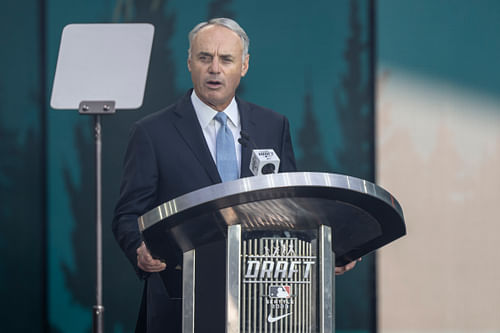 MLB Draft - Rob Manfred (Image via USA Today)