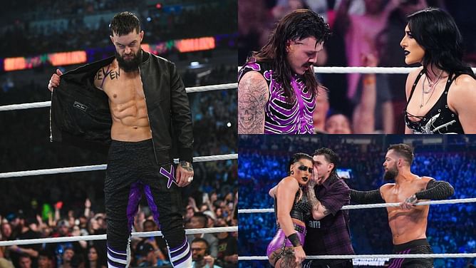 Finn Balor sends a two-word message to Dominik Mysterio after Rhea Ripley's return