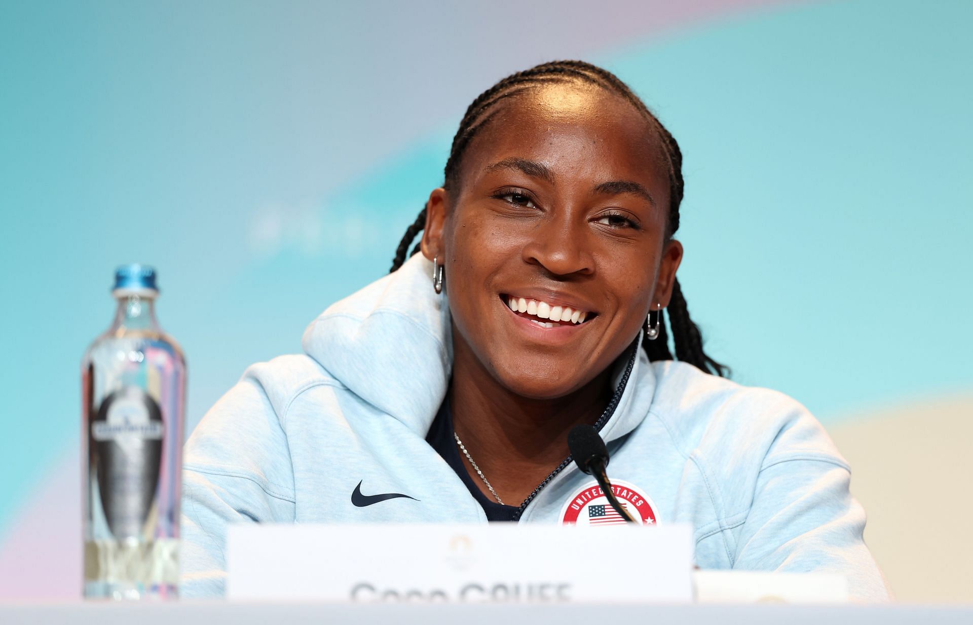 Coco Gauff pictured at the 2024 Paris Olympics (Source: Getty)