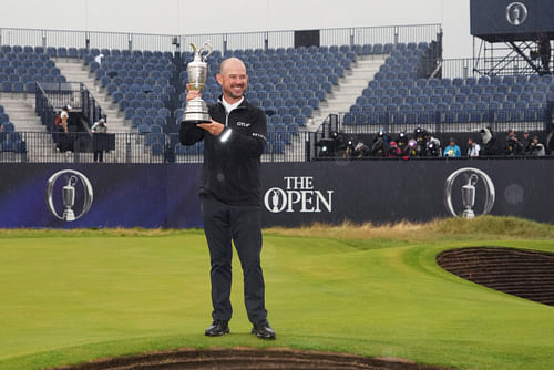 The Open Championship winner Brian Harman in 2023 (Imagn)