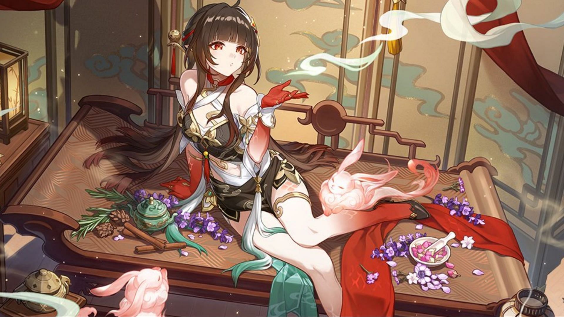 Lingsha official art (Image via HoYoverse) 