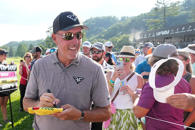 In pictures: Phil Mickelson's signed visor on sale for a whopping $748