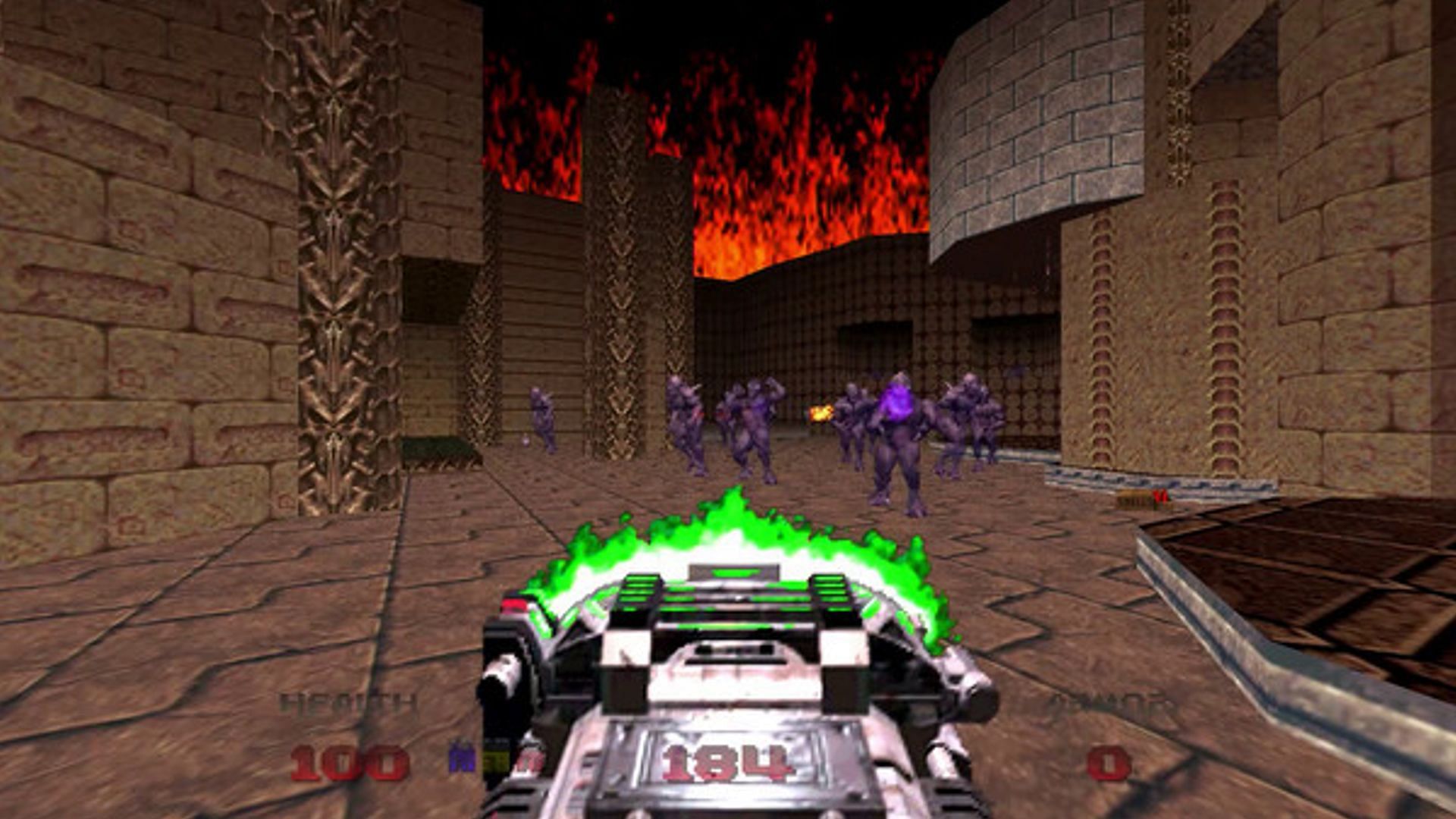 This game is an old-school boomer shooter (Image via Bethesda Softworks)