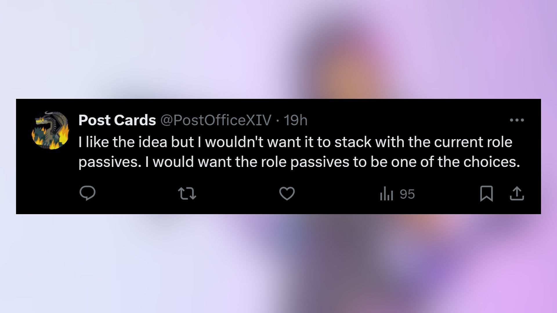 X user @PostOfficeXIV&#039;s comment (Image via X)