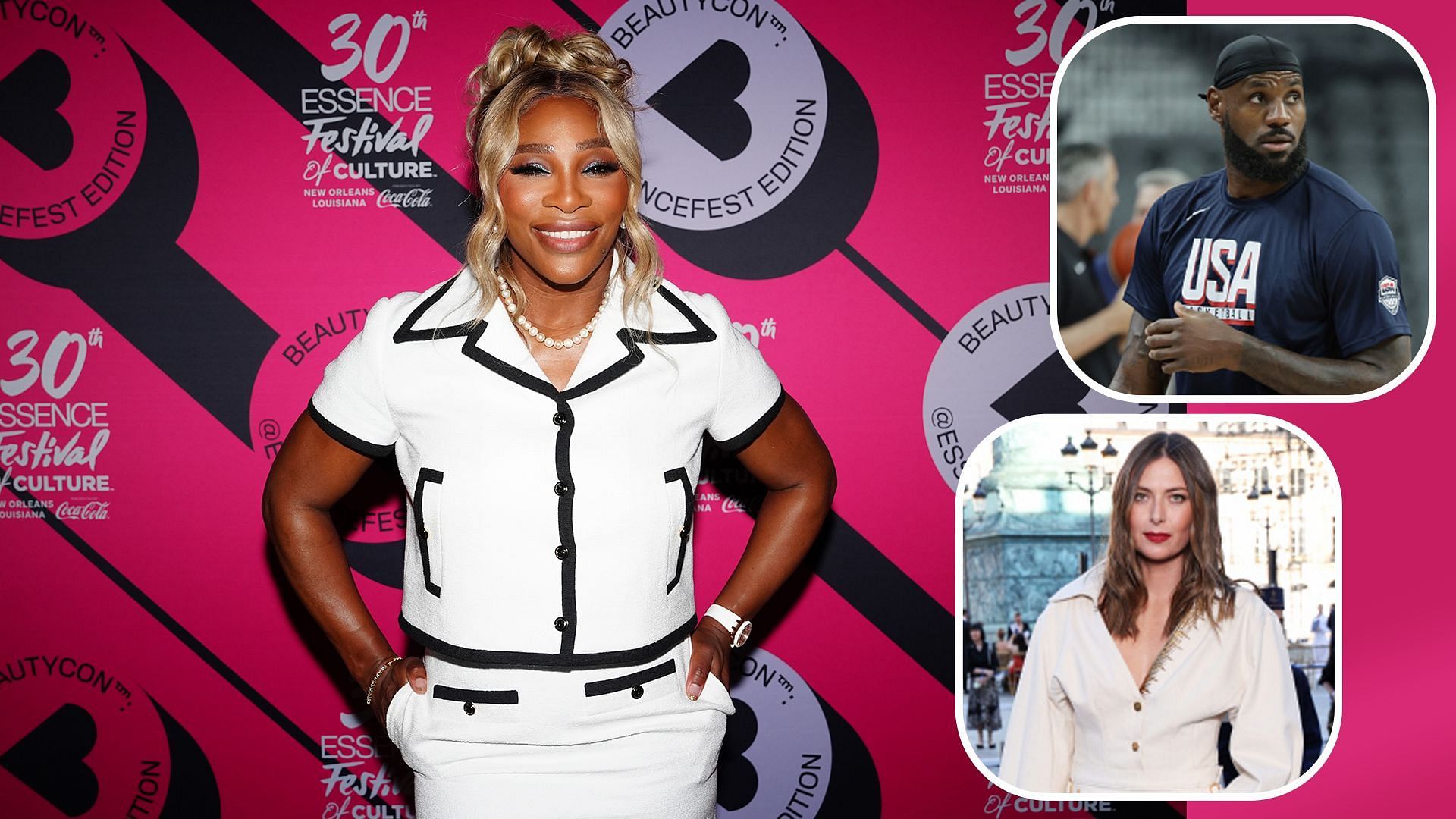 Serena Williams took shot at James LeBron and Maria Sharapova during her hosting debut at ESPY Awards