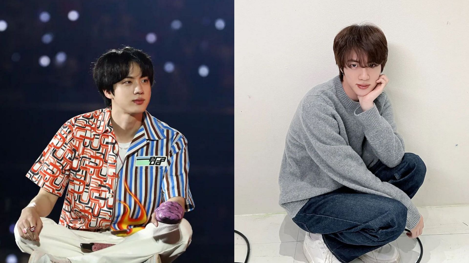 BTS Jin emerges as the top earning Korean male celebrity on Instagram in 2024 (Images via Instagram/@jin)