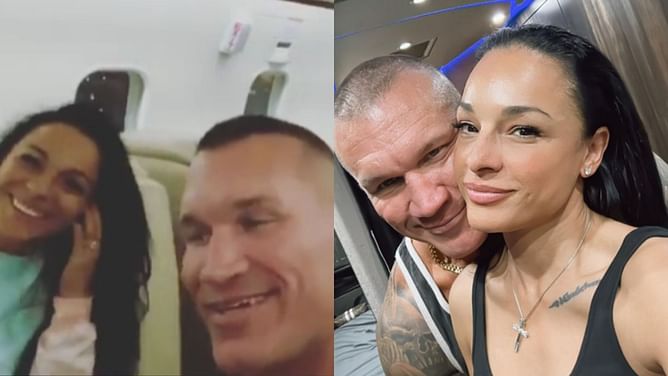 Randy Orton's wife Kim makes a post with her husband breaking character during WWE SmackDown