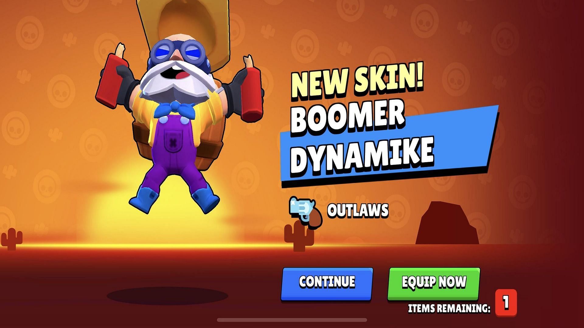 New Boomer Dynamike in Brawl Stars (Image via Supercell)