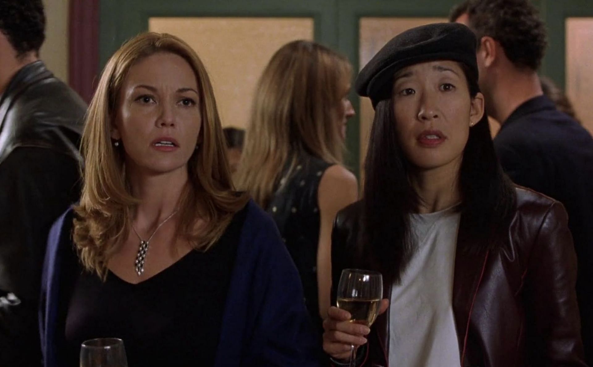 Diane Lane and Sandra Oh (Image via Amazon Prime Video)