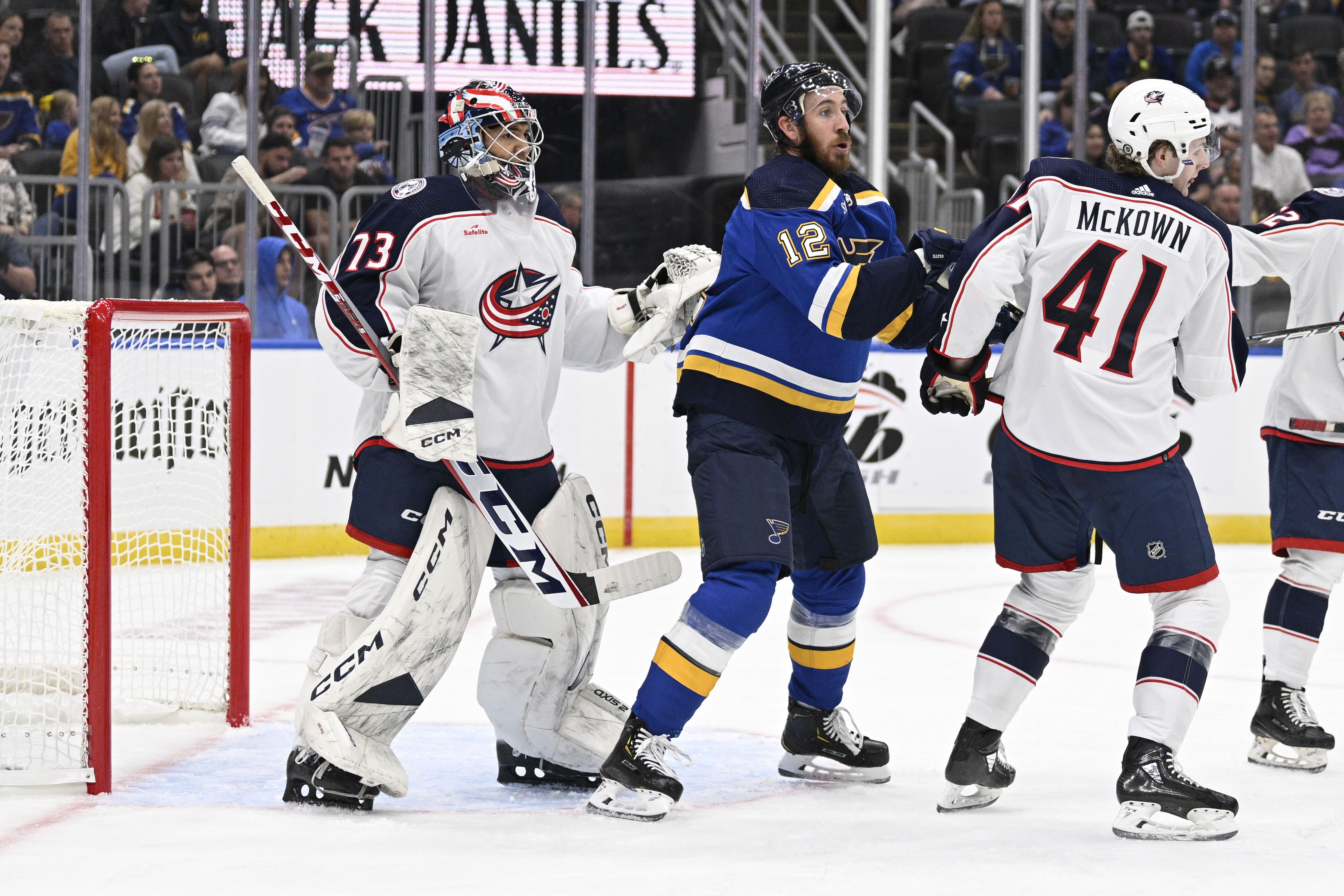 NHL: Preseason-Columbus Blue Jackets at St. Louis Blues