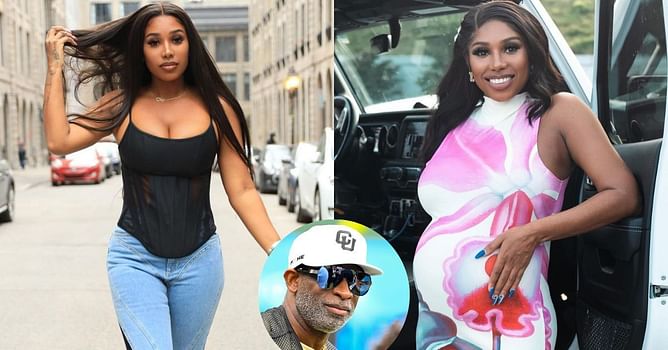 Deion Sanders’ daughter Deiondra Sanders talks about gaining over 33 lbs during pregnancy